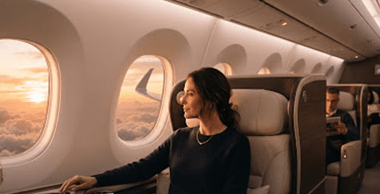 Boeing 787-9 Dreamliner Cabin Interior